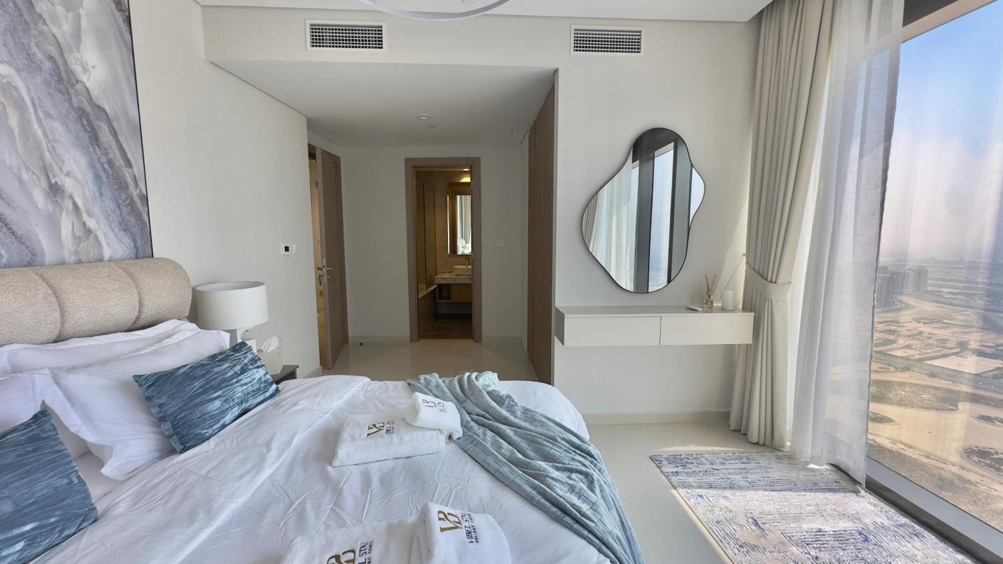 Premium 3br W Skyline Views Luxury At Floor 50 By Vibel * Dubai