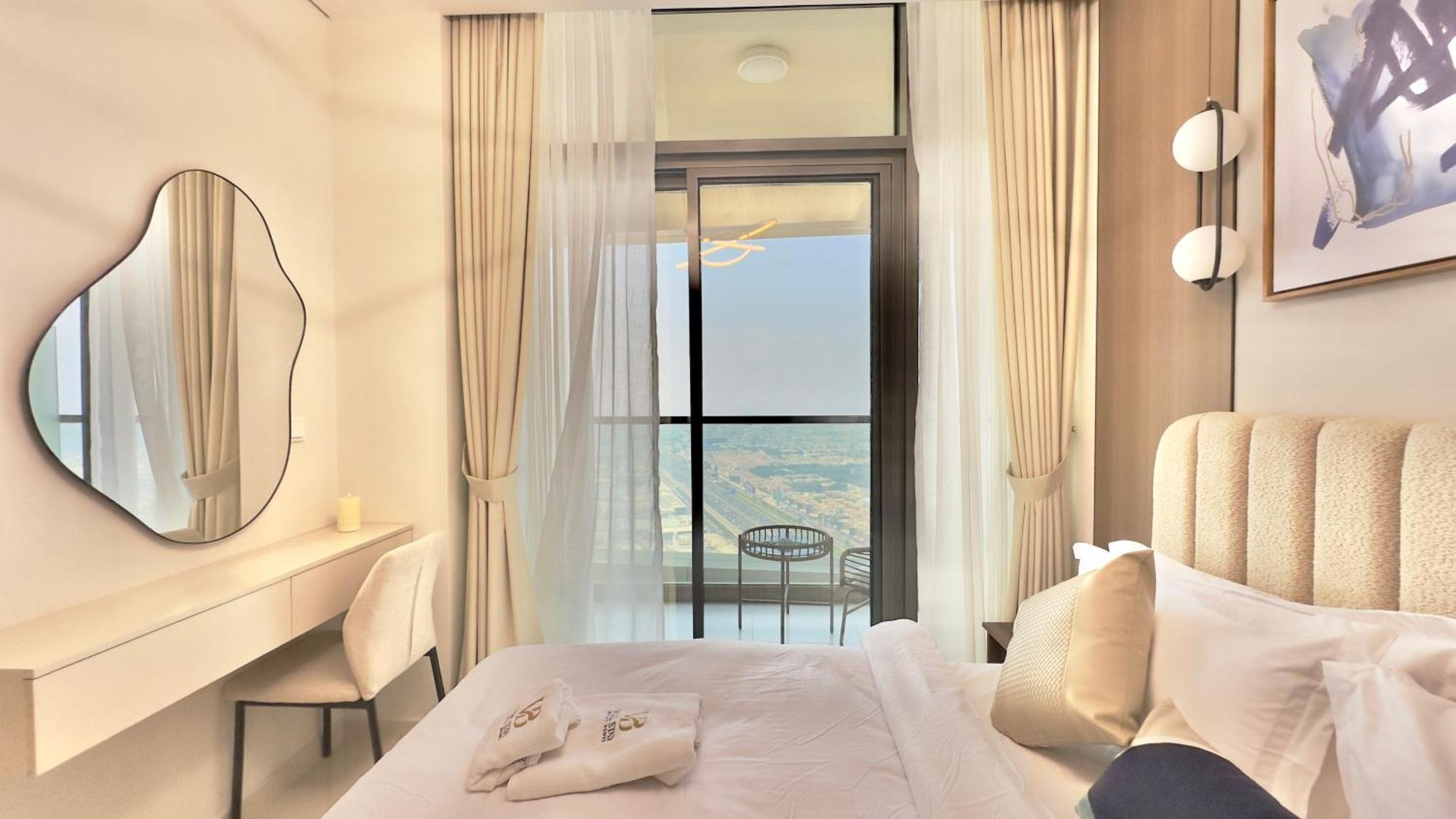 Premium 3br W Skyline Views Luxury At Floor 50 By Vibel * Dubai